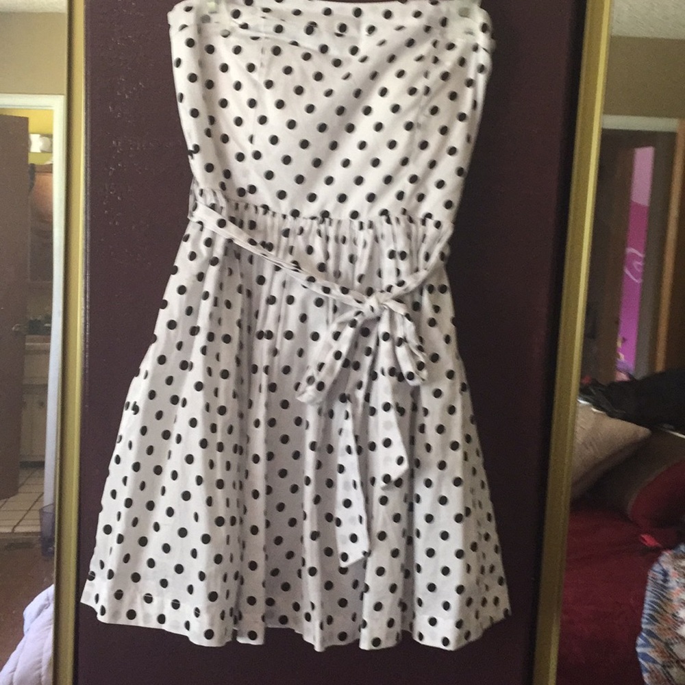 Strapless dress